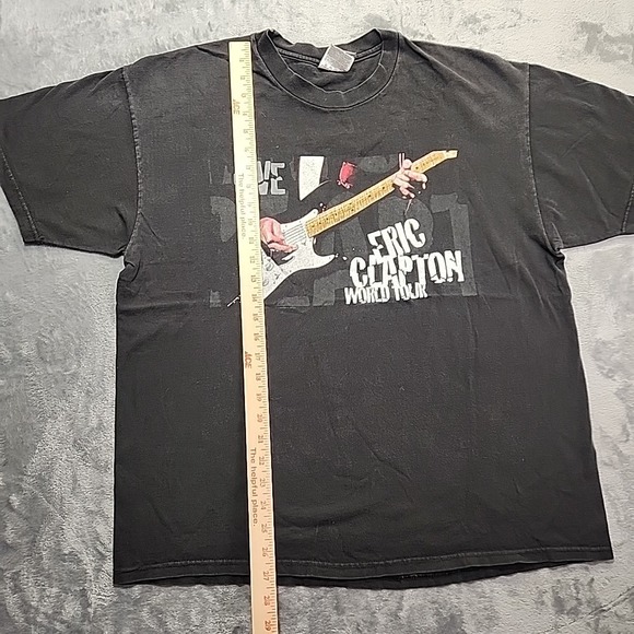 Vtg 1998 Eric Clapton World Tour T-Shirt Hanes Live Blues Rock Concert Tee Sz XL - Picture 11 of 13